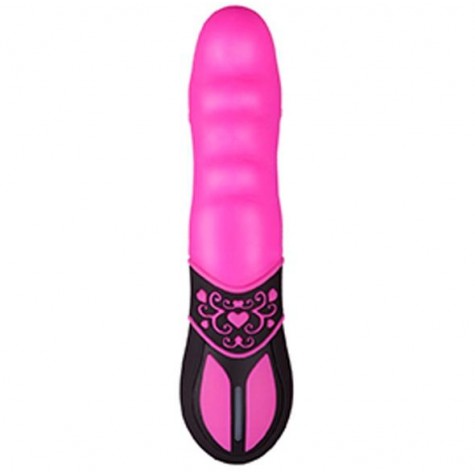 Розовый мини-вибратор PURRFECT SILICONE 10FUNCTION VIBE PINK